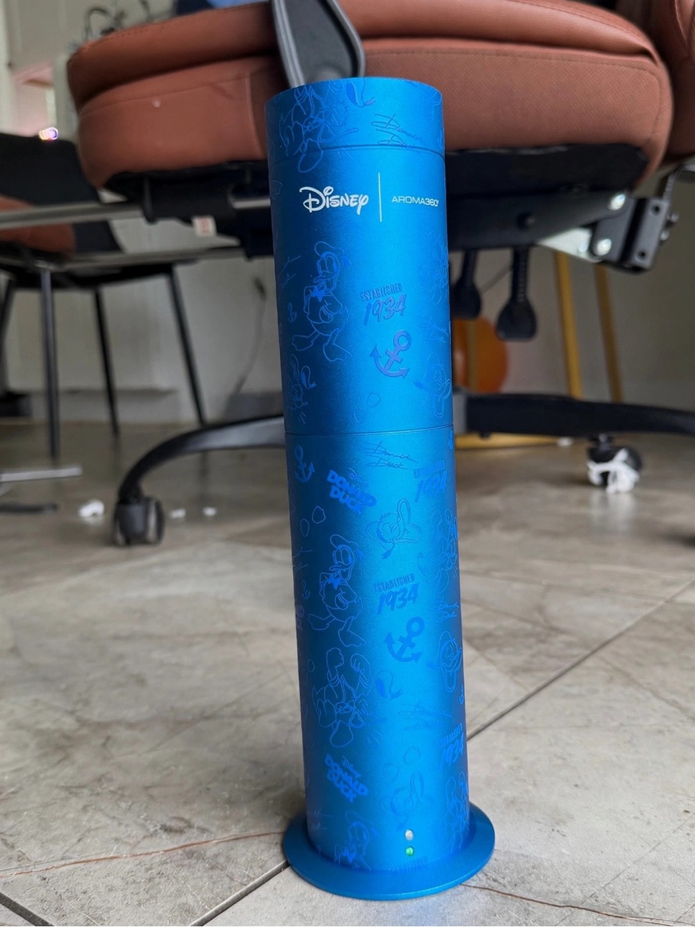 Disney x Aroma360 Mini Pro Scent Diffuser – Donald Duck Blue – New in Box